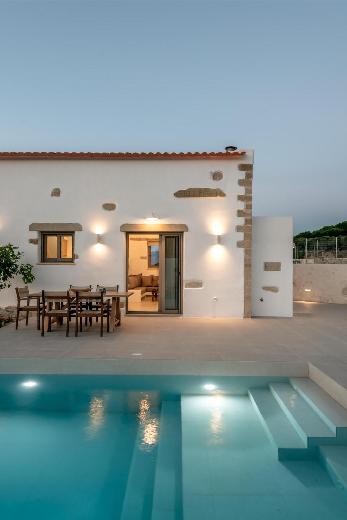 Villa Froudi Near Falaserna Beach Киссамос Экстерьер фото