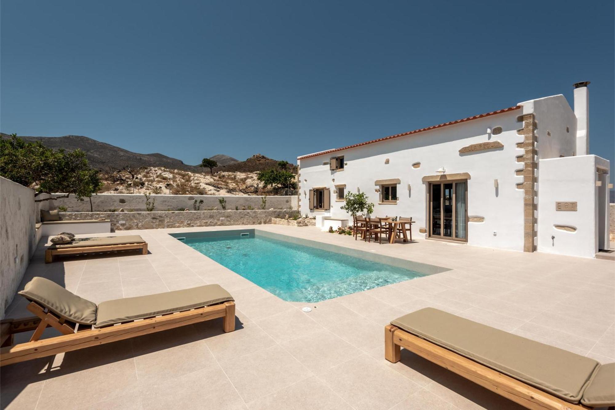 Villa Froudi Near Falaserna Beach Киссамос Экстерьер фото